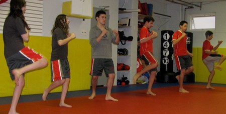 martial arts high school class001